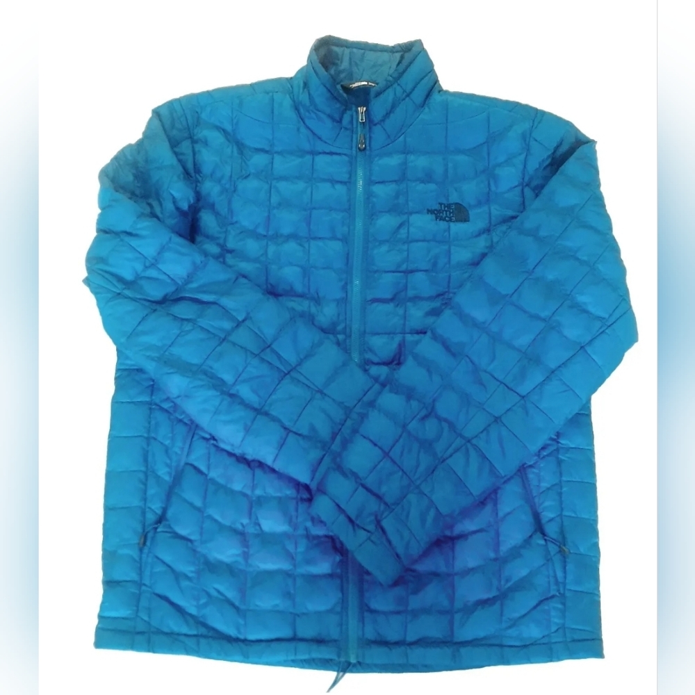 North Face Primaloft Stow Jacket Full Zip Men Light blue Size Med